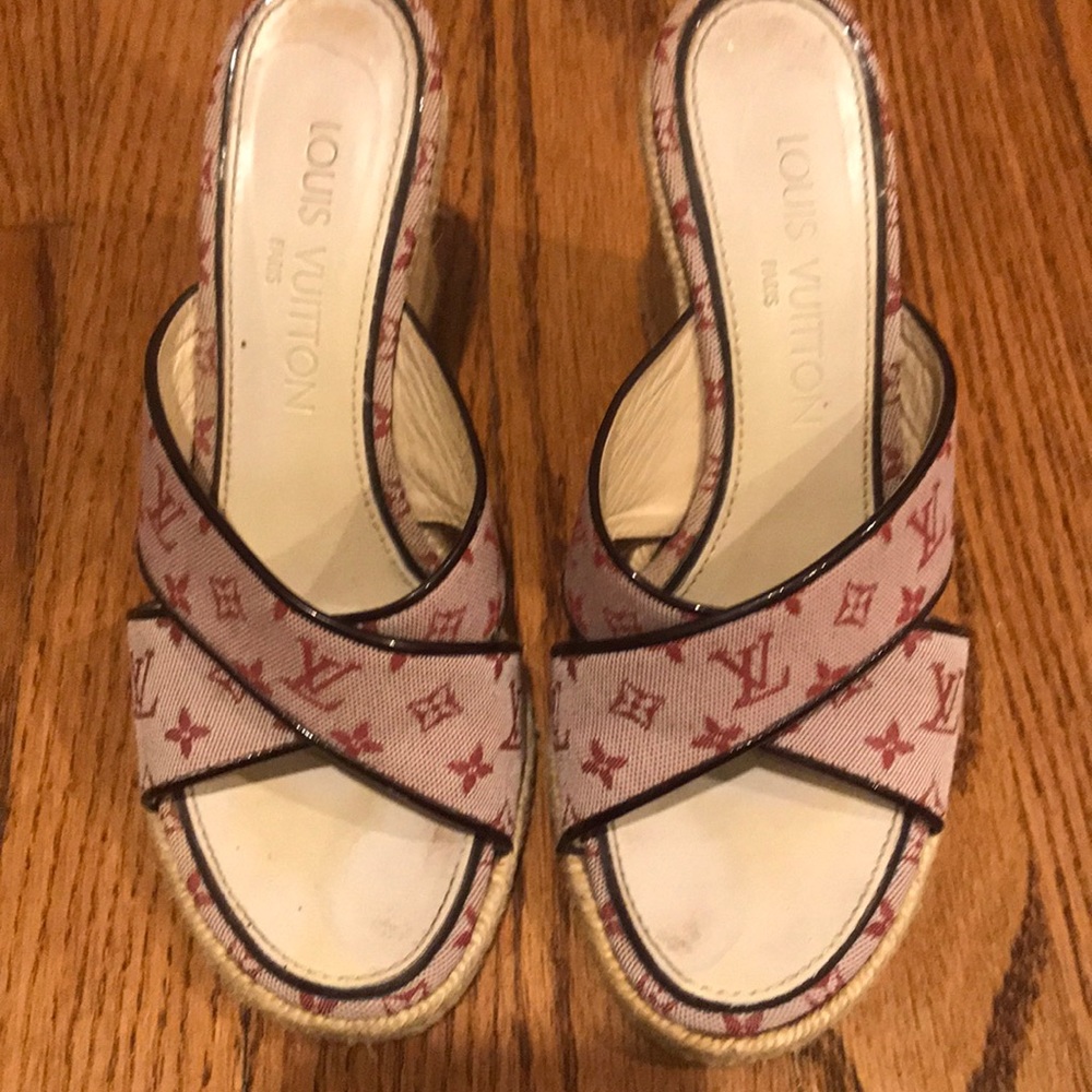 Louis Vuitton wedges
